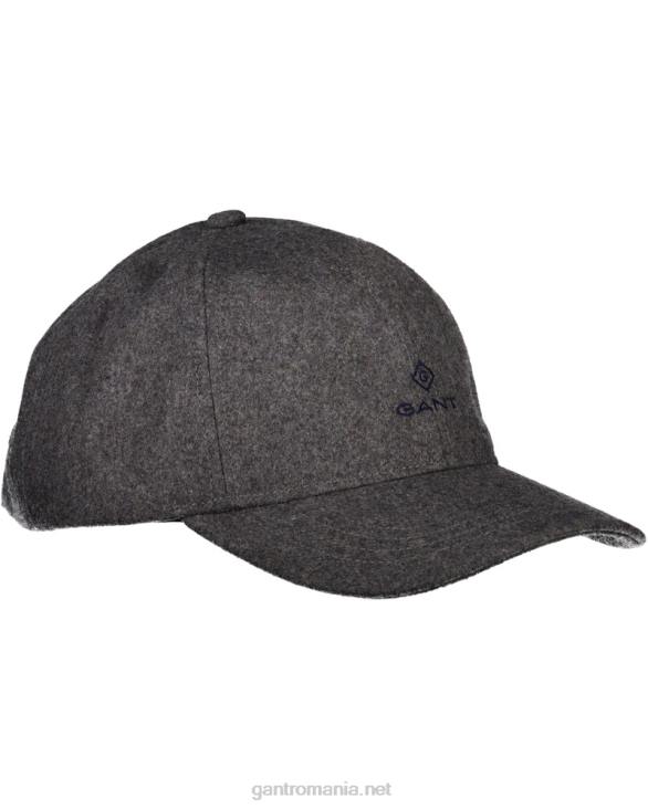 melton cap 888T503 stone melange GANT bărbați