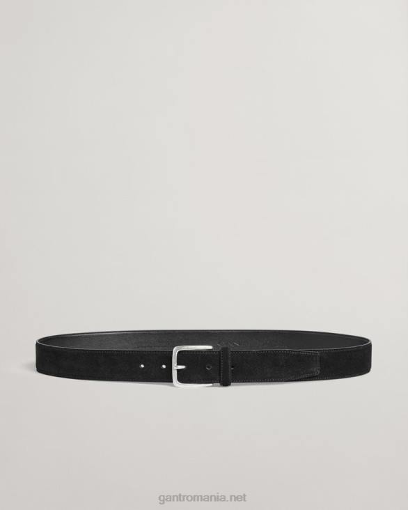 centura clasica de piele intoarsa 888T453 negru GANT bărbați