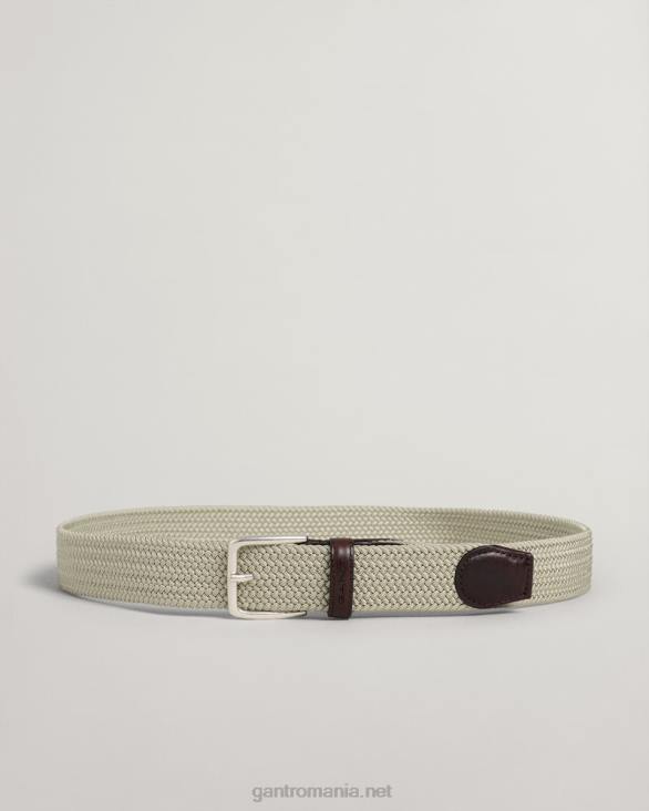 centura elastica impletita 888T452 nisip uscat GANT bărbați