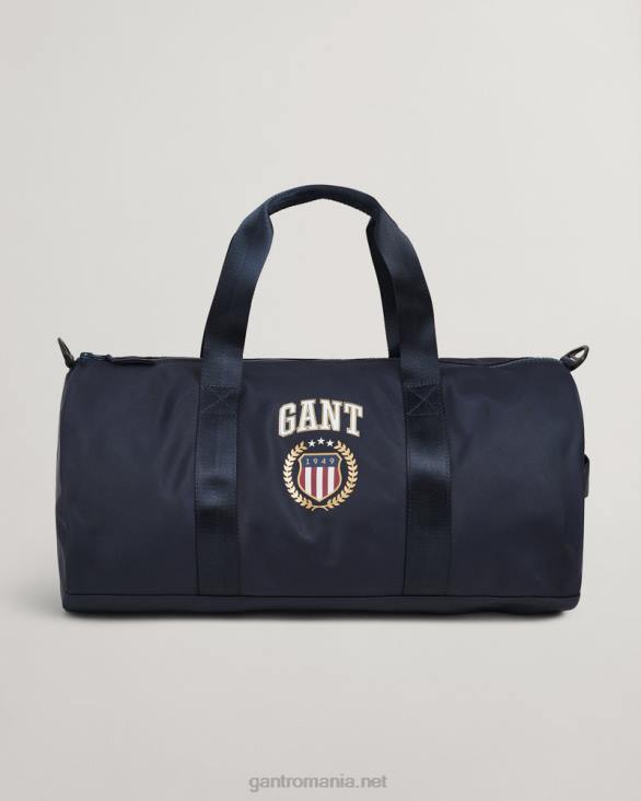 geantă de sport retro shield 888T460 albastru de seară GANT bărbați