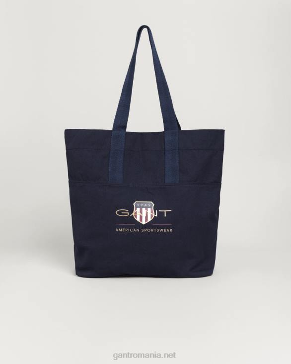 geantă tote cu scut de arhivă 888T457 marin GANT bărbați