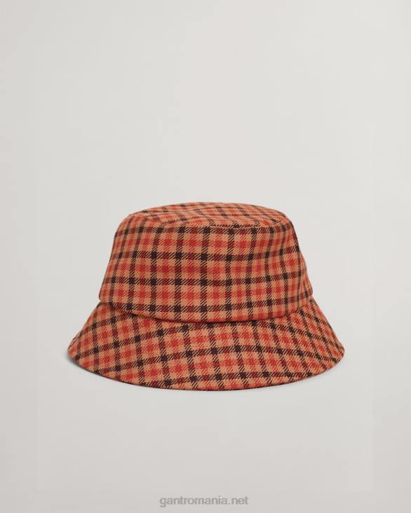 pălărie cu găleată 888T790 portocala aurie GANT femei