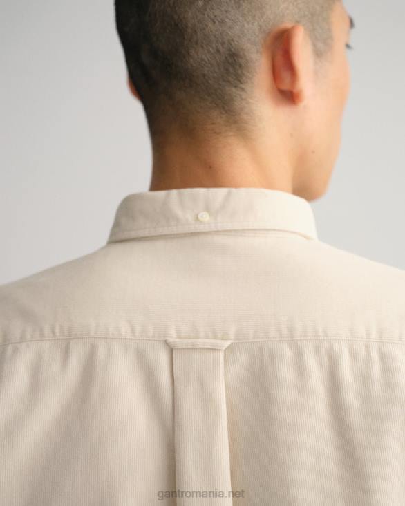 cămașă din catifea cu culoare normală 888T52 chit GANT bărbați
