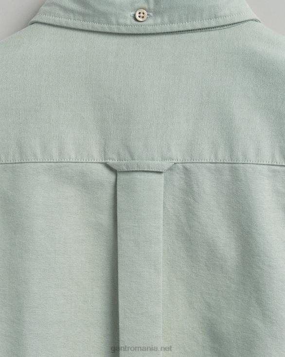 cămașă oxford cu formă regulată 888T35 verde de eucalipt GANT bărbați