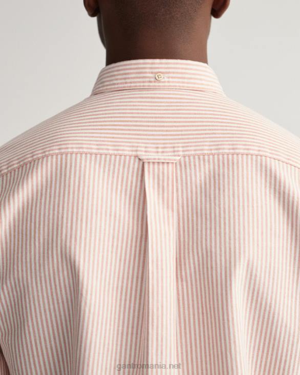 cămașă oxford de tip bancher cu culoare normală 888T36 portocala aurie GANT bărbați