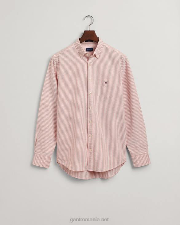 cămașă oxford de tip bancher cu culoare normală 888T36 portocala aurie GANT bărbați