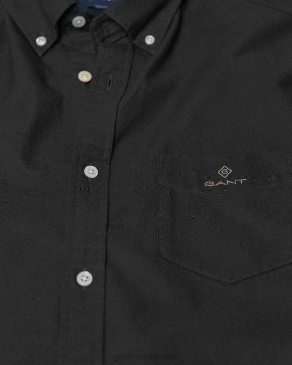 cămașă oxford musculoasă cu potrivire normală 888T78 negru GANT bărbați