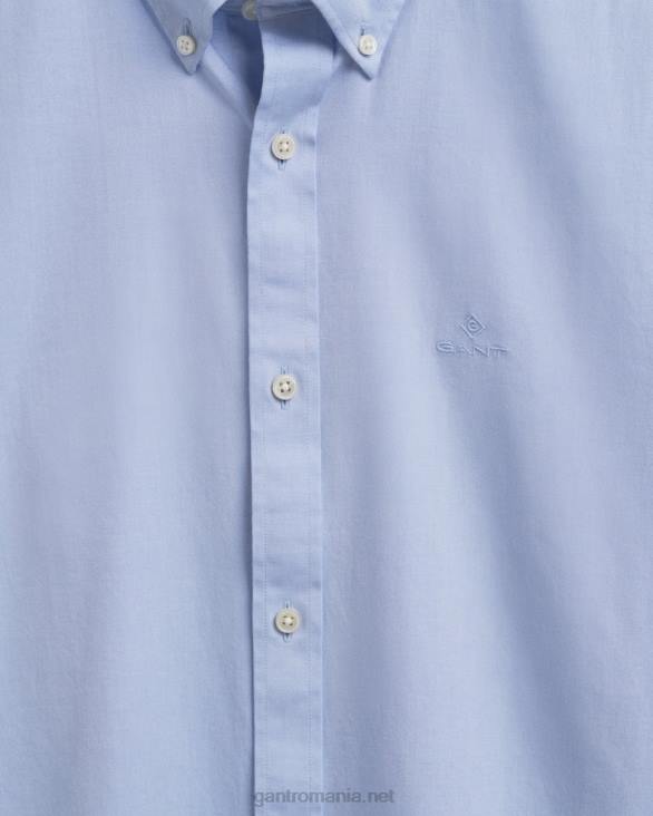 cămașă oxford pinpoint cu potrivire regulată 888T87 albastru capri GANT bărbați