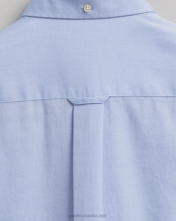 cămașă oxford pinpoint cu potrivire regulată 888T87 albastru capri GANT bărbați