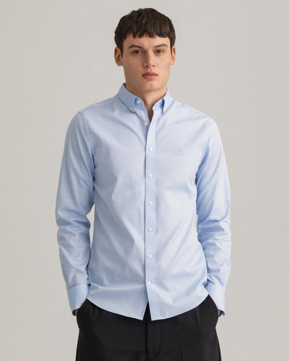 cămașă oxford pinpoint slim fit 888T79 albastru capri GANT bărbați