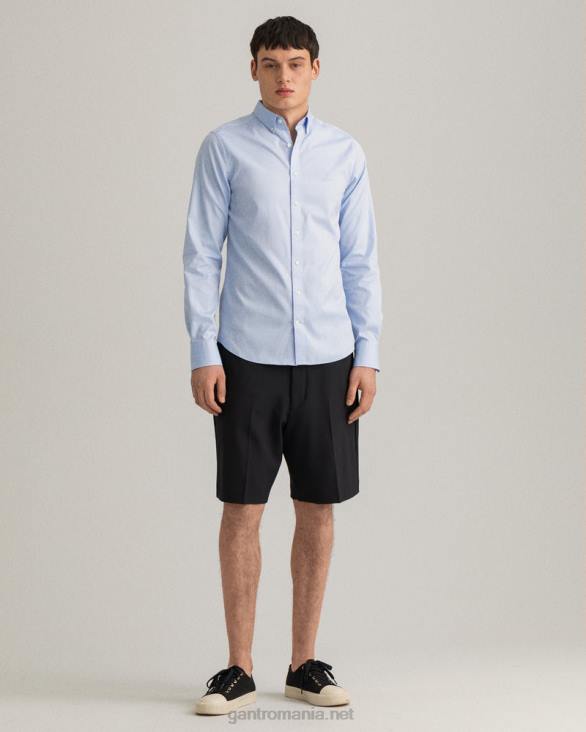 cămașă oxford pinpoint slim fit 888T79 albastru capri GANT bărbați