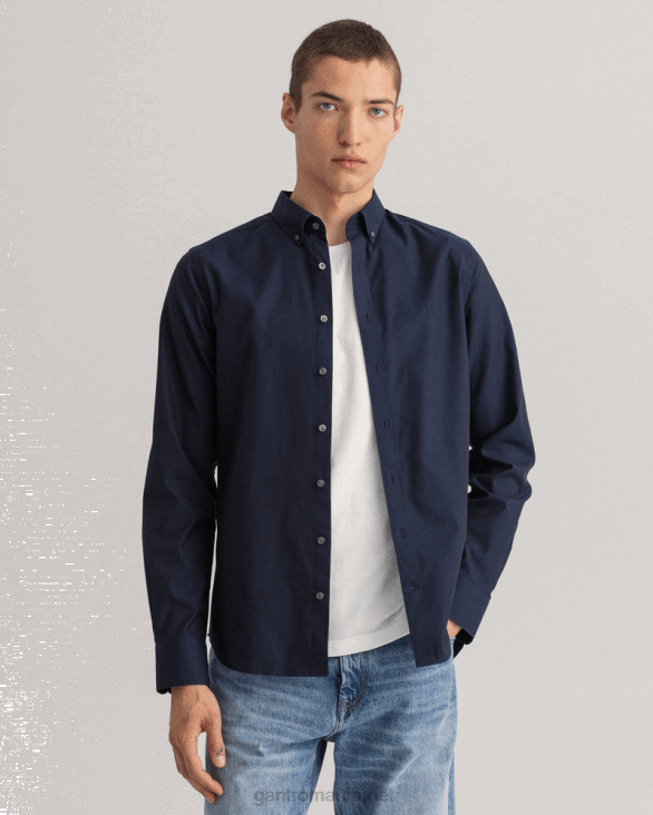 cămașă oxford pinpoint slim fit 888T80 marina GANT bărbați