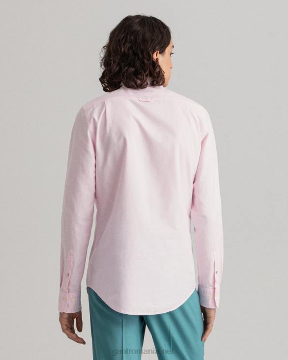 cămașă oxford slim fit 888T39 roz deschis GANT bărbați