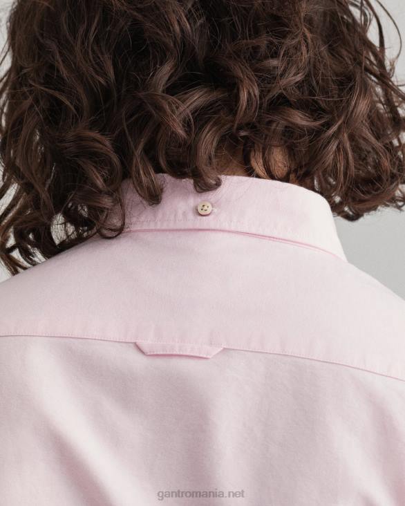 cămașă oxford slim fit 888T39 roz deschis GANT bărbați