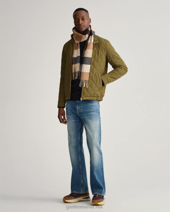 eșarfă multi check 888T572 nucă prăjită GANT bărbați