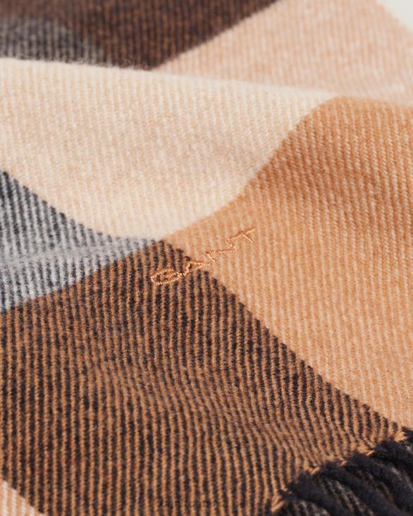 eșarfă multi check 888T572 nucă prăjită GANT bărbați