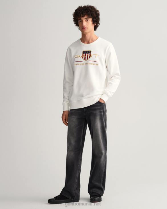 archive shield hanorac cu decolteu 888T264 coaja de ou GANT bărbați