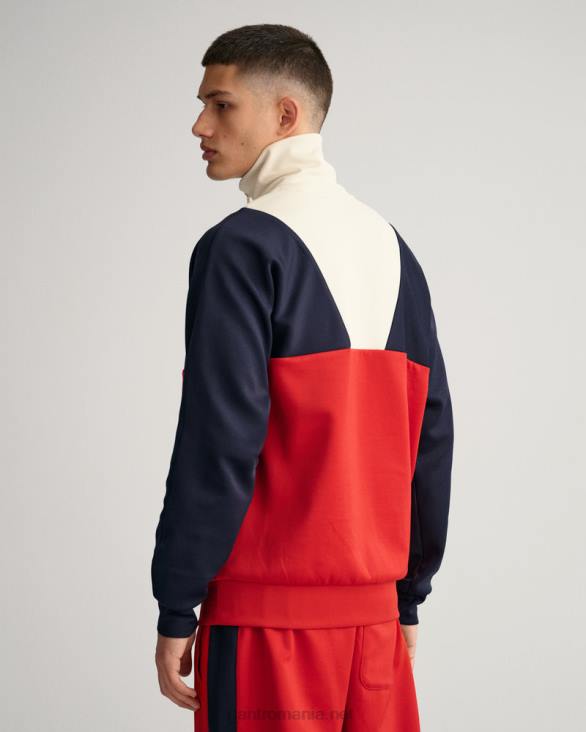 crest shield trening pulover cu jumătate de fermoar 888T272 albastru de seară GANT bărbați