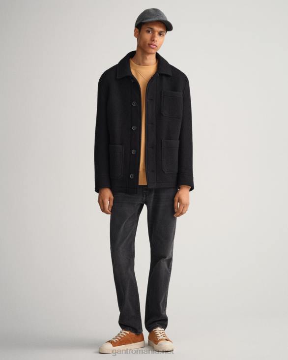 hanorac icon g essential cu gâtul rotund 888T243 bej caramel GANT bărbați