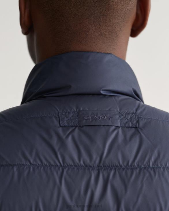gilet de jos lejer 888T385 albastru de seară GANT bărbați