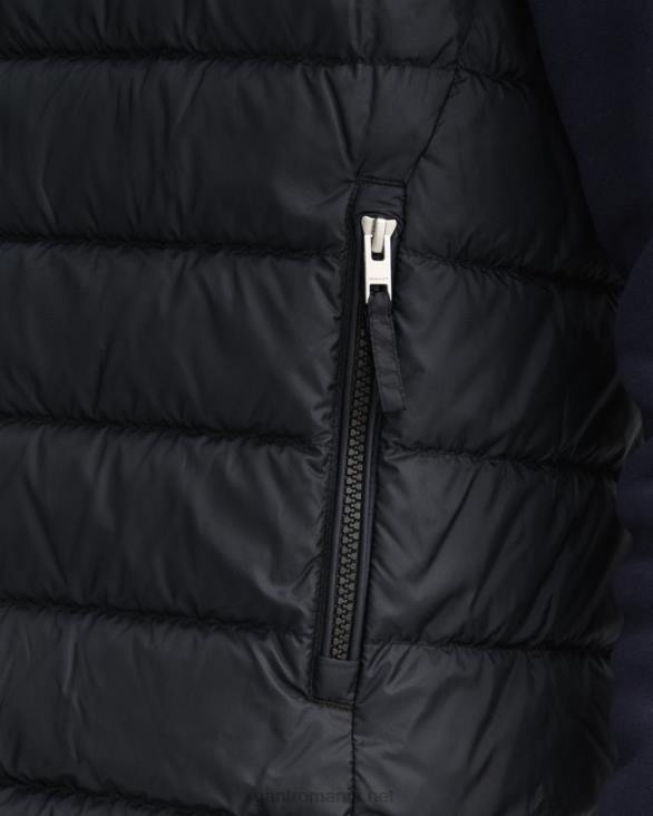 gilet de jos lejer 888T386 negru GANT bărbați