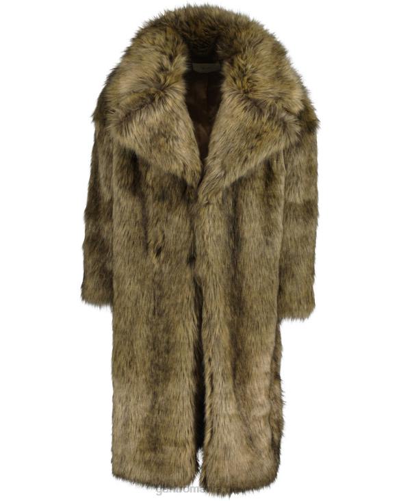 haină de blană artificială 888T396 maro cafeniu GANT bărbați