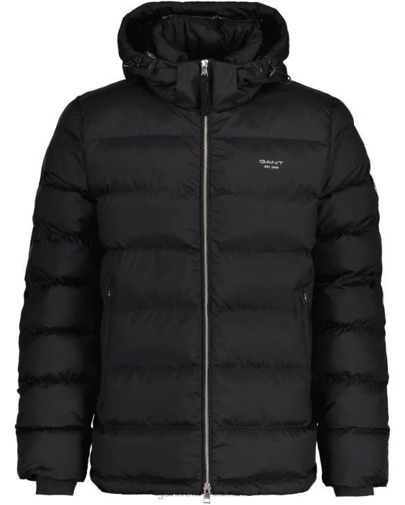 jachetă nor activă 888T374 negru GANT bărbați