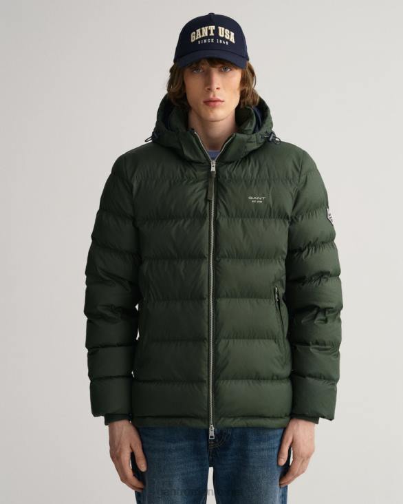 jachetă nor activă 888T391 verde furtună GANT bărbați