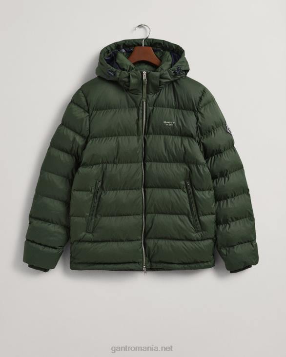 jachetă nor activă 888T391 verde furtună GANT bărbați