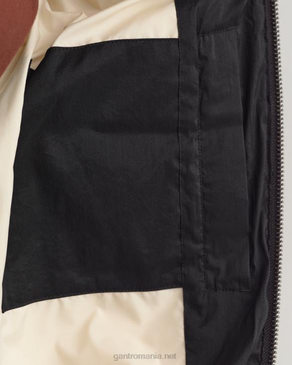 jachetă puf de zbor 888T371 negru de abanos GANT bărbați