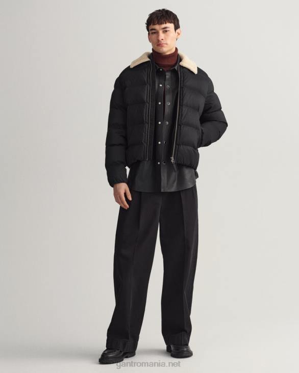 jachetă puf de zbor 888T371 negru de abanos GANT bărbați