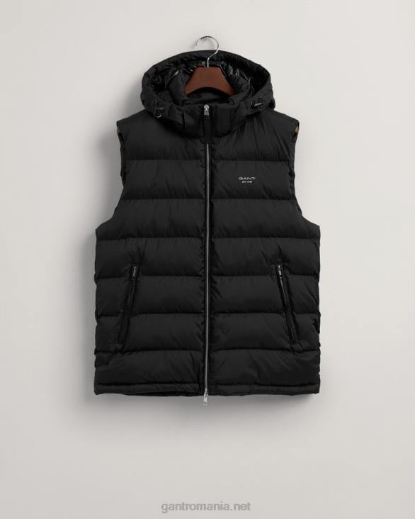 vestă nor activă 888T389 negru GANT bărbați