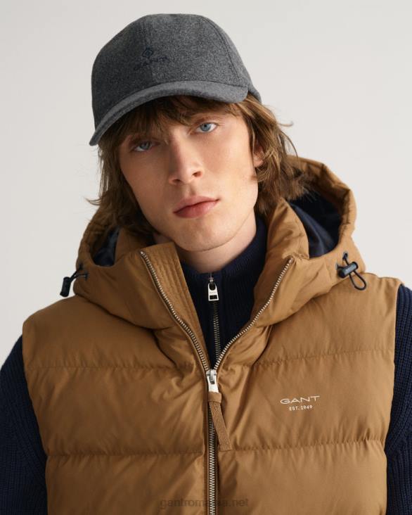 vestă nor activă 888T395 nucă prăjită GANT bărbați