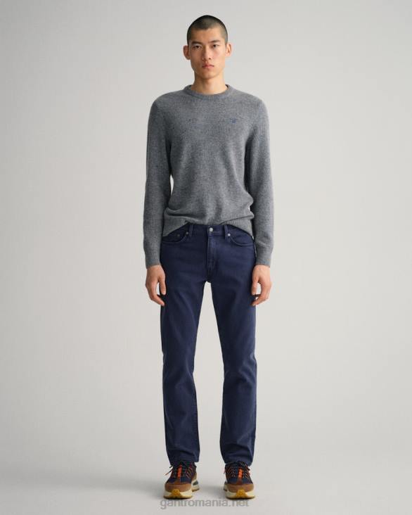 blugi din twill moale arley cu fit regulat 888T409 marin GANT bărbați