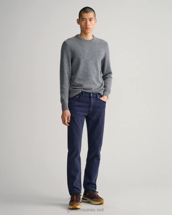 blugi din twill moale arley cu fit regulat 888T409 marin GANT bărbați