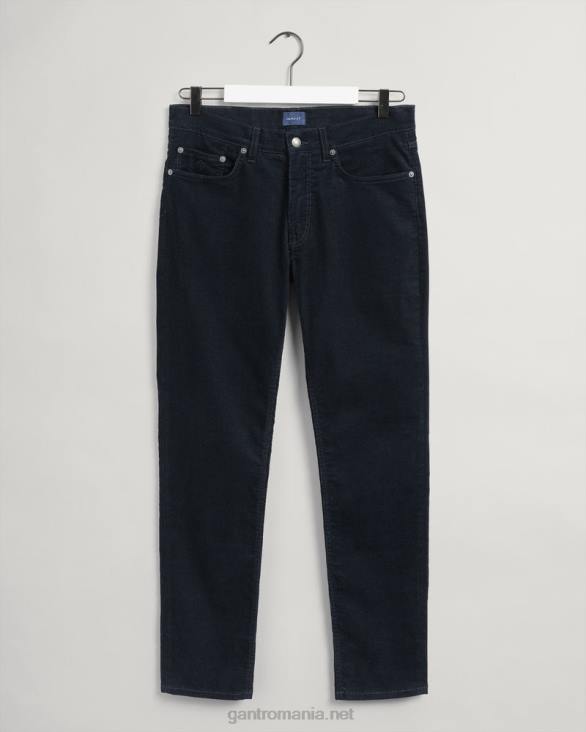 blugi hayes slim fit din catifea 888T418 marin GANT bărbați