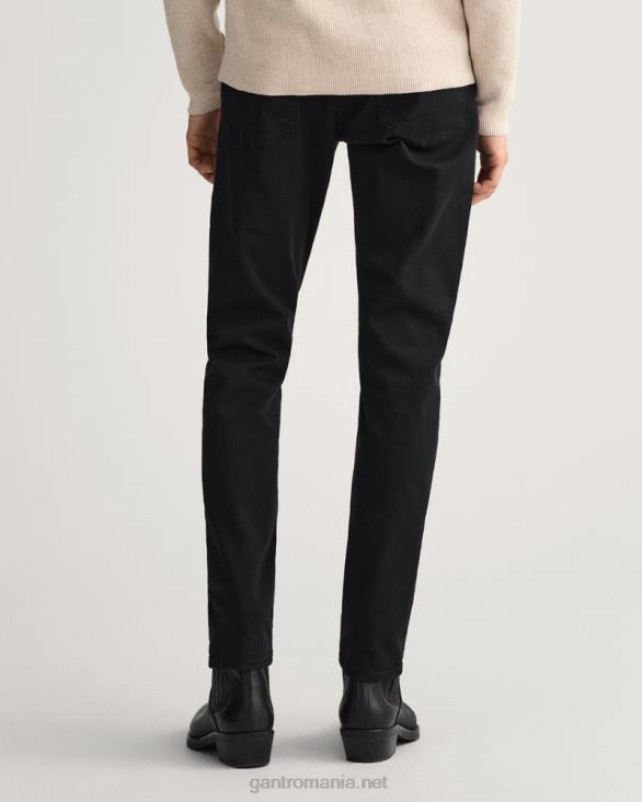 blugi maxen extra slim fit active-recover color 888T407 negru GANT bărbați