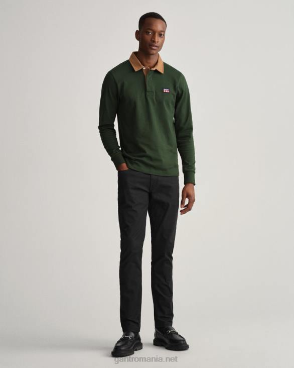 blugi retro shield hayes slim fit 888T400 negru GANT bărbați