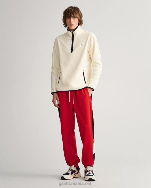 pantaloni de trening crest shield 888T295 rosu rubin GANT bărbați