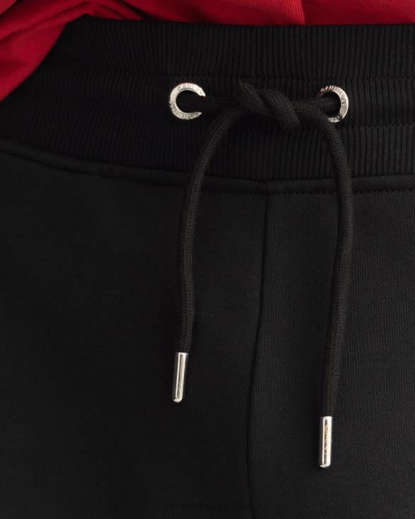 pantaloni de trening originali 888T287 negru GANT bărbați