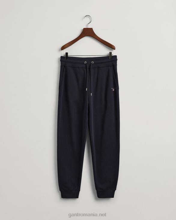 pantaloni de trening originali 888T292 albastru de seară GANT bărbați