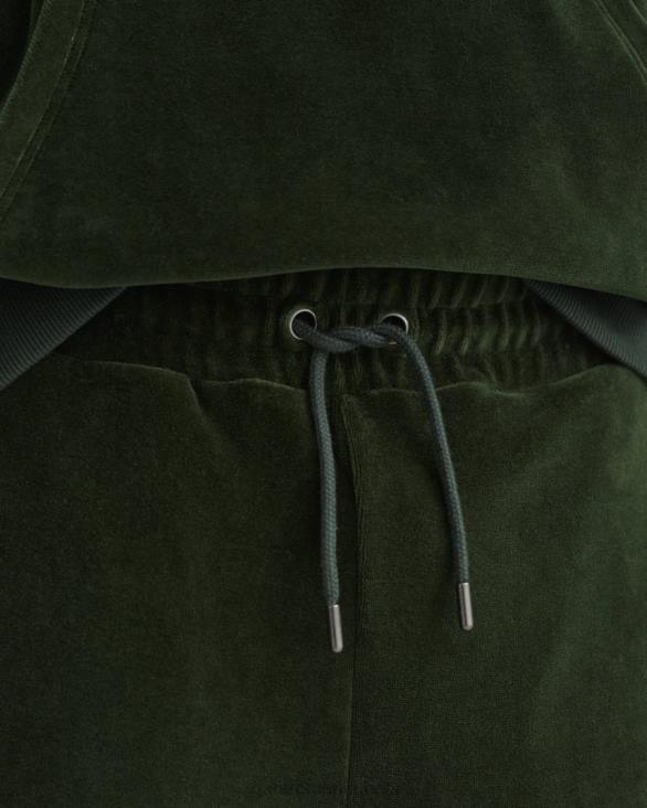 pantaloni din velur 888T242 verde furtună GANT bărbați