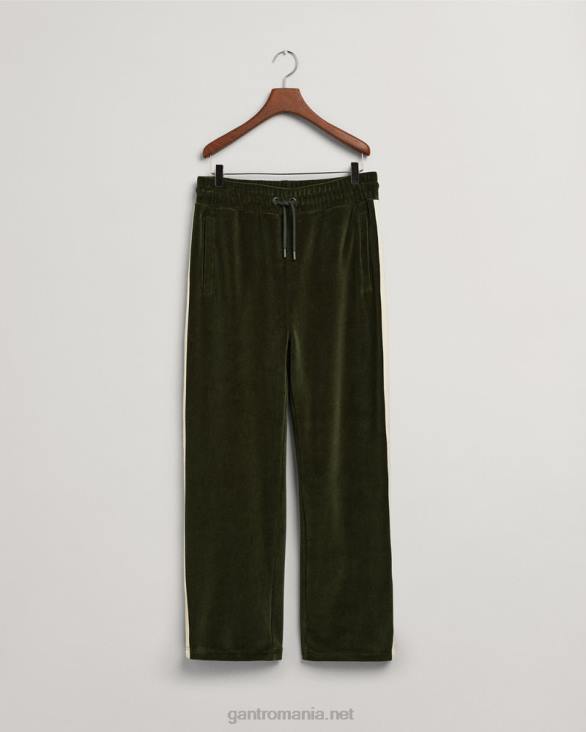 pantaloni din velur 888T242 verde furtună GANT bărbați