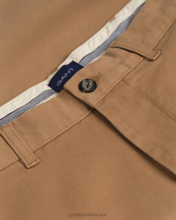 pantaloni super chino allister cu potrivire regulară 888T408 nucă prăjită GANT bărbați