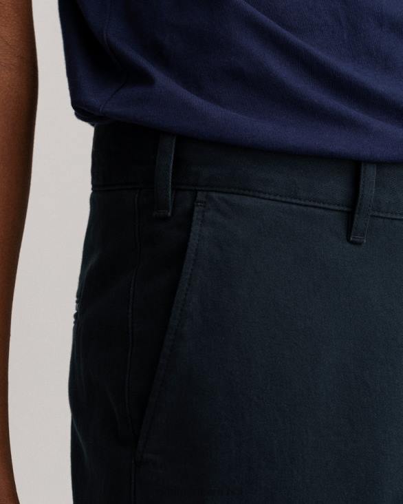 pantaloni super chino allister cu potrivire regulară 888T410 marina GANT bărbați