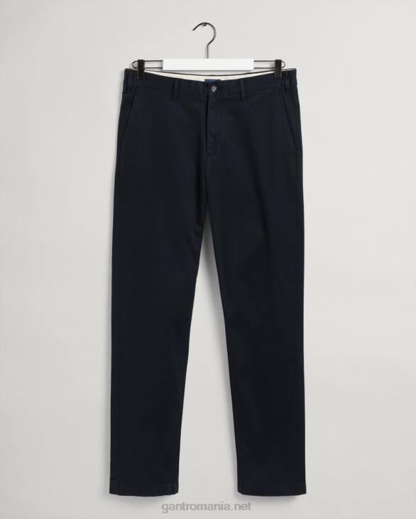 pantaloni super chino allister cu potrivire regulară 888T410 marina GANT bărbați