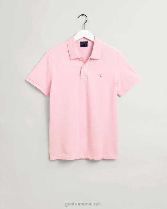 tricou polo original piqué 888T121 roz californian GANT bărbați
