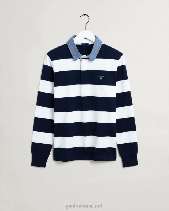 Rugger greu cu barstripe original 888T209 coaja de ou GANT bărbați