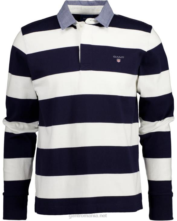 Rugger greu cu barstripe original 888T209 coaja de ou GANT bărbați