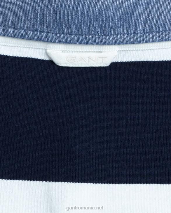 Rugger greu cu barstripe original 888T209 coaja de ou GANT bărbați